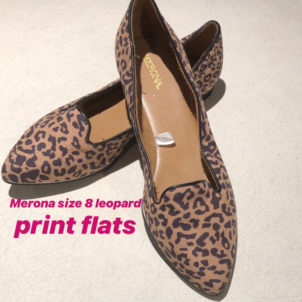 Merona Leopard Print Flats